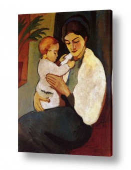 אמנים מפורסמים אוגוסט מקה | August Macke 053