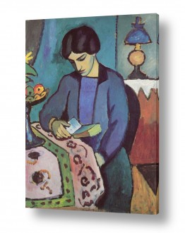 אמנים מפורסמים אוגוסט מקה | August Macke 058