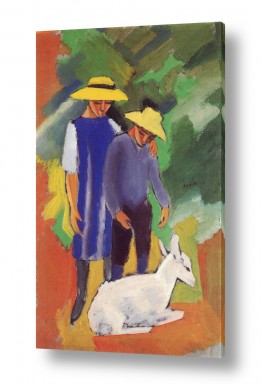 נושאים אמנים מפורסמים | August Macke 059