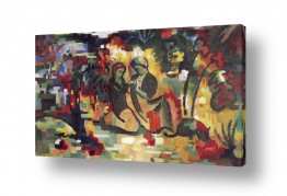 אמנים מפורסמים אוגוסט מקה | August Macke 063