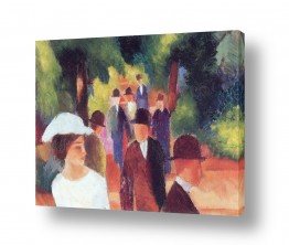 אמנים מפורסמים אוגוסט מקה | August Macke 066