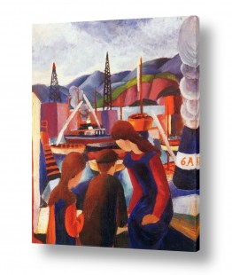 אמנים מפורסמים אוגוסט מקה | August Macke 076