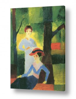 אומנות יפה אומנות קלאסית | August Macke 078