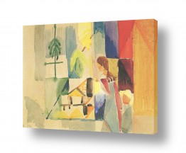 צבעים פופולארים צבע קרם | August Macke 085