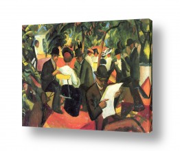 נושאים אמנים מפורסמים | August Macke 101