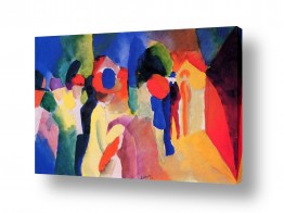 אנשים ודמויות גברים | August Macke 105