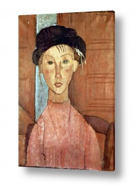 אמנים מפורסמים אמדאו מודיליאני | Amedeo Modiglian 002