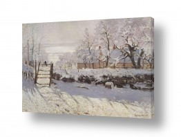 תמונות לפינת אוכל תמונות לפינת אוכל קלאסית | Claude Monet 022