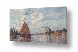 כלי שייט ספינות | Claude Monet 024