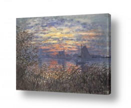 תמונות לפינת אוכל תמונות לפינת אוכל קלאסית | Claude Monet 028