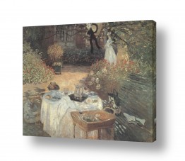 תמונות לפינת אוכל תמונות לפינת אוכל קלאסית | Claude Monet 033