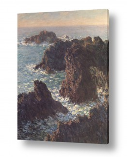 הרים סלעים | Claude Monet 038