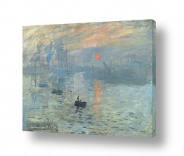 תמונות לסלון תמונות קנבס לסלון | Claude Monet 073