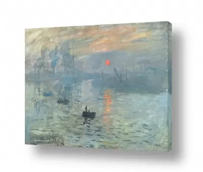 תמונות לסלון ציורים יפים לסלון | Claude Monet 073