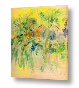 אמנים מפורסמים ברת מוריזו | Morisot Berthe 037