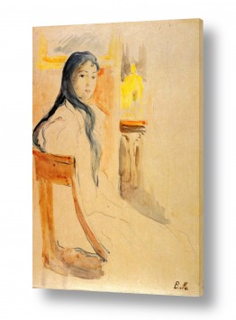 צבעים פופולארים צבע כתום | Morisot Berthe 076