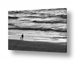 צילומים צילומים שחור לבן | ללכת על המים