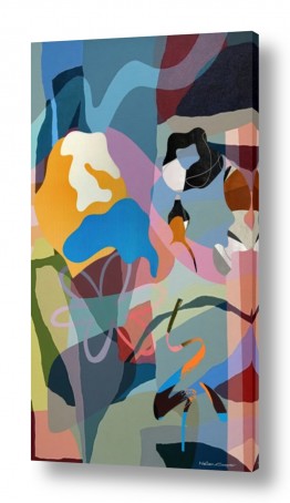 ציורים נתן קופר | Garden in Bloom