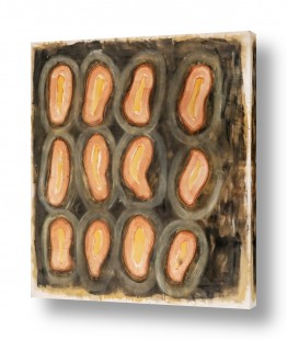 ציורי אבסטרקט אבסטרקט בצבעי מים | Circle of life