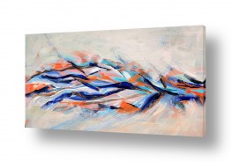 שילובים של צבע כחול כחול ואפור | גל כחול