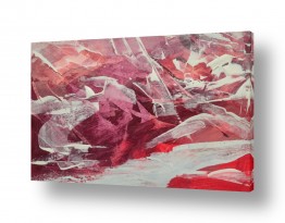 חדרים תמונות מעוצבות לסלון | מרחף באדום