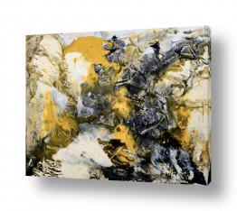 ציורים ציורים יפים על קנבס | זהב שקט