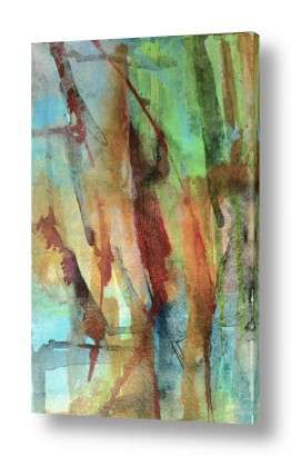 לבלוב ופריחה  צומח אבסטרקט | בחורשה