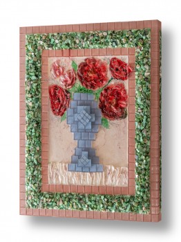 דקורטיבי מעוצב סגנון כפרי | פירחי אהבה