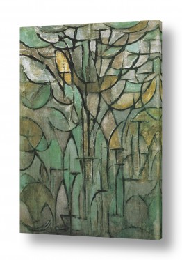 אמנים מפורסמים פיט מונדריאן |  Tree, 1912
