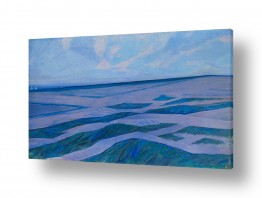 אמנים מפורסמים פיט מונדריאן | Dune Landscape, 1912
