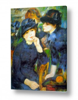 צבעים פופולארים צבע סגול | Renoir Pierre 123