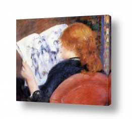 שילובים של צבע שחור שחור לבן סגול | Renoir Pierre 149