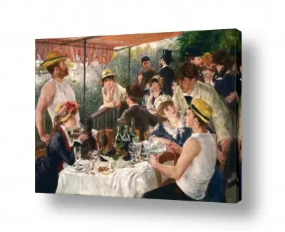 אומנות יפה אומנות קלאסית | Luncheon Boating Party