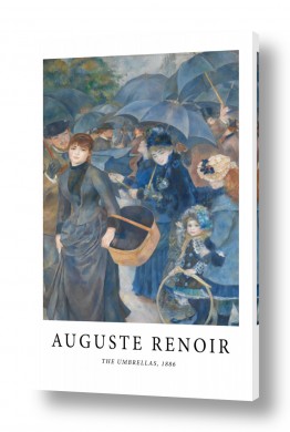 אמנים מפורסמים פייר רנואר | The Umbrellas