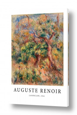 פייר רנואר פייר רנואר - Renoir Pierre Auguste - אימפרסינוסטי | Landscape