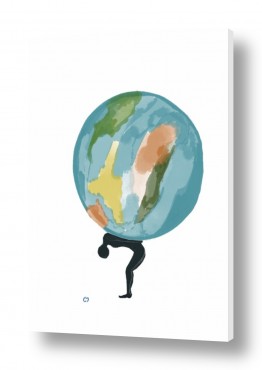 ציורי אבסטרקט מפות מופשטות | נקודת מבט