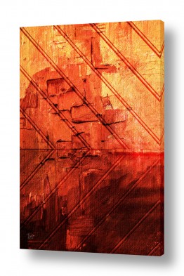 רוזה לשצ'ינסקי רוזה לשצ'ינסקי - עיצוב גרפי ואמנות דיגיטלית - צבעונים | אדום על כתום