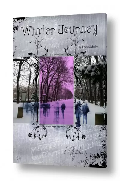 תמונות מעוצבות לסלון תמונות לסלון ביתילי | Winter Journey