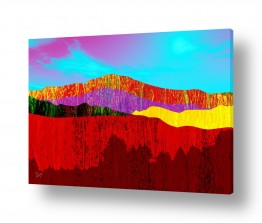 רוזה לשצ'ינסקי רוזה לשצ'ינסקי - עיצוב גרפי ואמנות דיגיטלית - הרים | נוף הרים 2