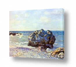 צבעים שילובים של צבע כחול | Alfred Sisley 003