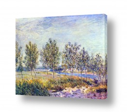 אמנים מפורסמים אלפרד סיסלי | Alfred Sisley 006