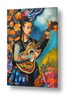 כלי נגינה גיטרה | געגועים לגן עדן