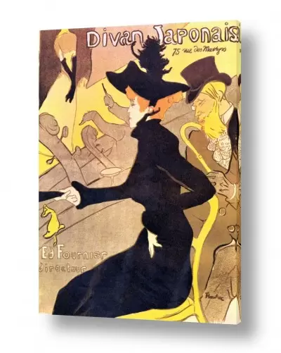 מדבקות קיר מדבקות קיר מעוצבות | Henri de Toulouse 025