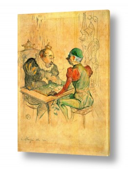 אמנים מפורסמים הנרי דה טולוז לוטרק | Henri de Toulouse 064