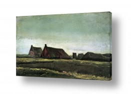 אמנים מפורסמים וינסנט ואן גוך | Cottages