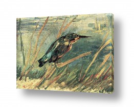 אמנים מפורסמים וינסנט ואן גוך | The Kingfisher