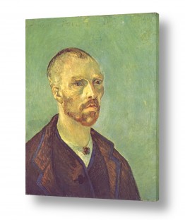 וינסנט ואן גוך וינסנט ואן גוך - Vincent Van Gogh - פורטרט | Self Portrait to Paul