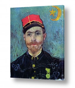 אמנים מפורסמים וינסנט ואן גוך | Portrait of Miliet