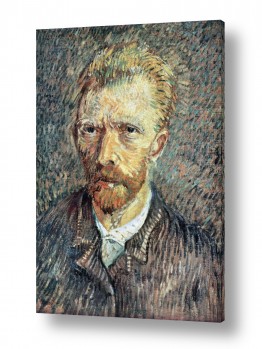 וינסנט ואן גוך וינסנט ואן גוך - Vincent Van Gogh - פורטרט | Self-Portrait, 1887