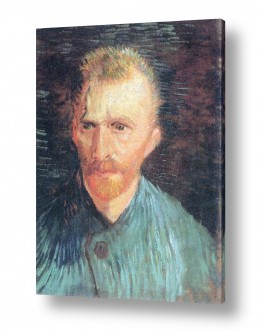 וינסנט ואן גוך וינסנט ואן גוך - Vincent Van Gogh - פורטרט | Self-Portrait, 1887